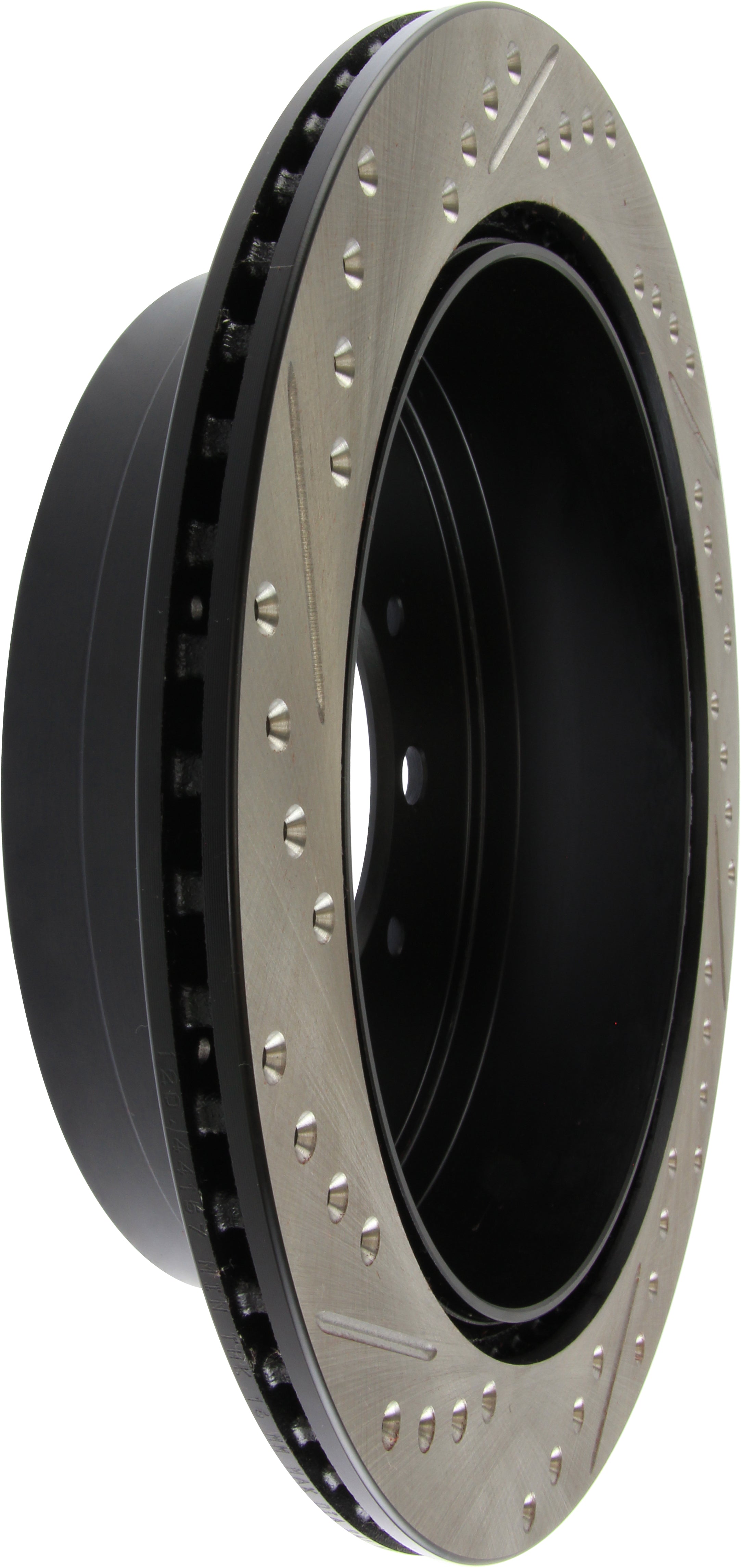 STOPTECH 127.44157R Rear Sport Drilled & Slotted Rotor Right LEXUS/TOYOTA Land Cruiser/LX570/Sequoia/Tundra 2007-2019 Photo-2 