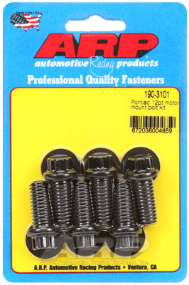 ARP 190-3101 Motor Mount Bolt Kit for PONTIAC V8. 12pt Photo-0 