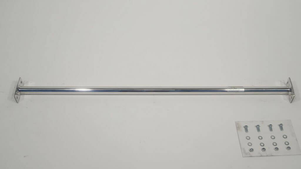 WIECHERS 296005 Rear Strut Bar Aluminum MERCEDES-Benz W202 (Bj. 95 - 2002)/CLK W208 Photo-1 