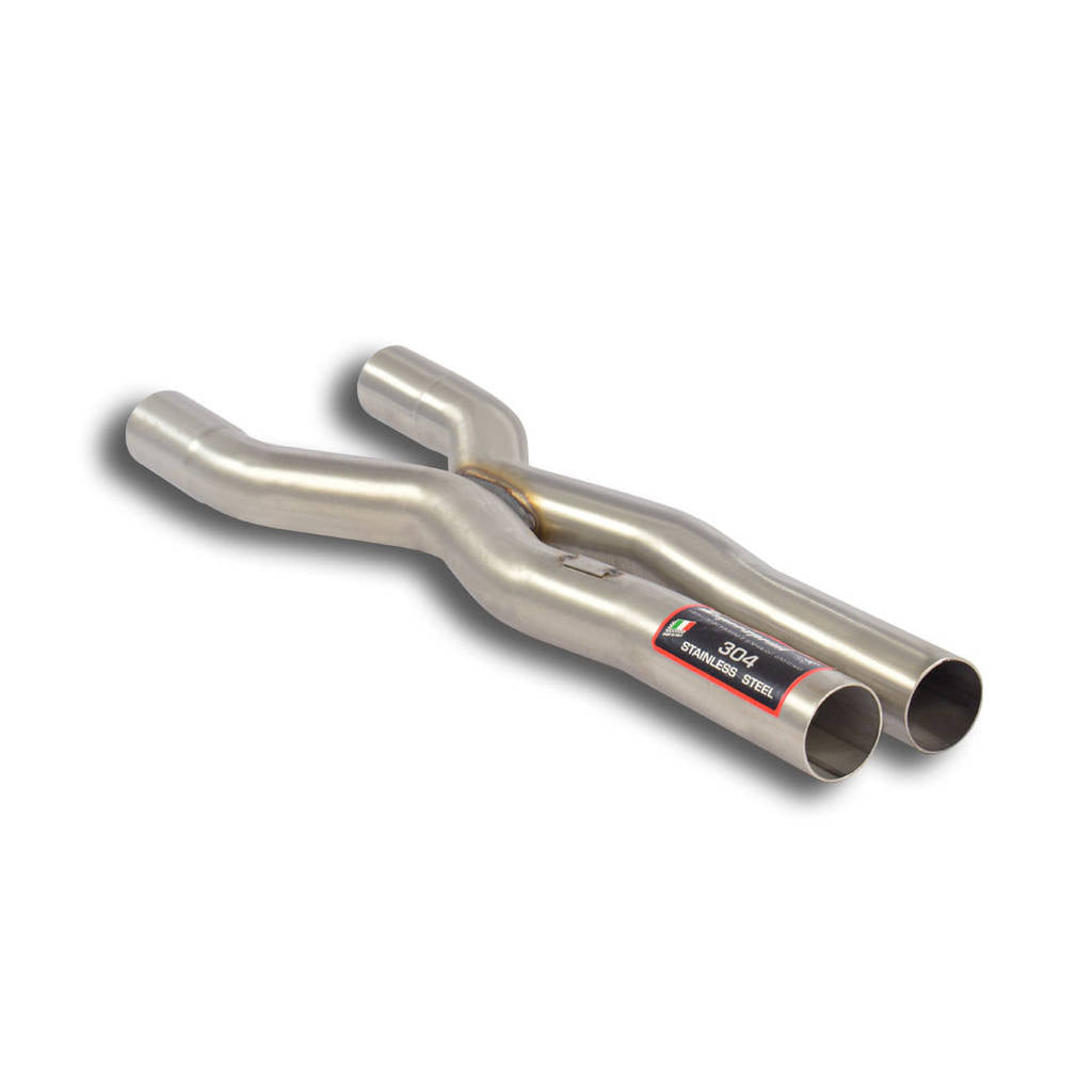 SUPERSPRINT 764422 Connecting pipes kit Right - Left AUDI A4 B6 S4 V8 '03 -> '04 Photo-0 