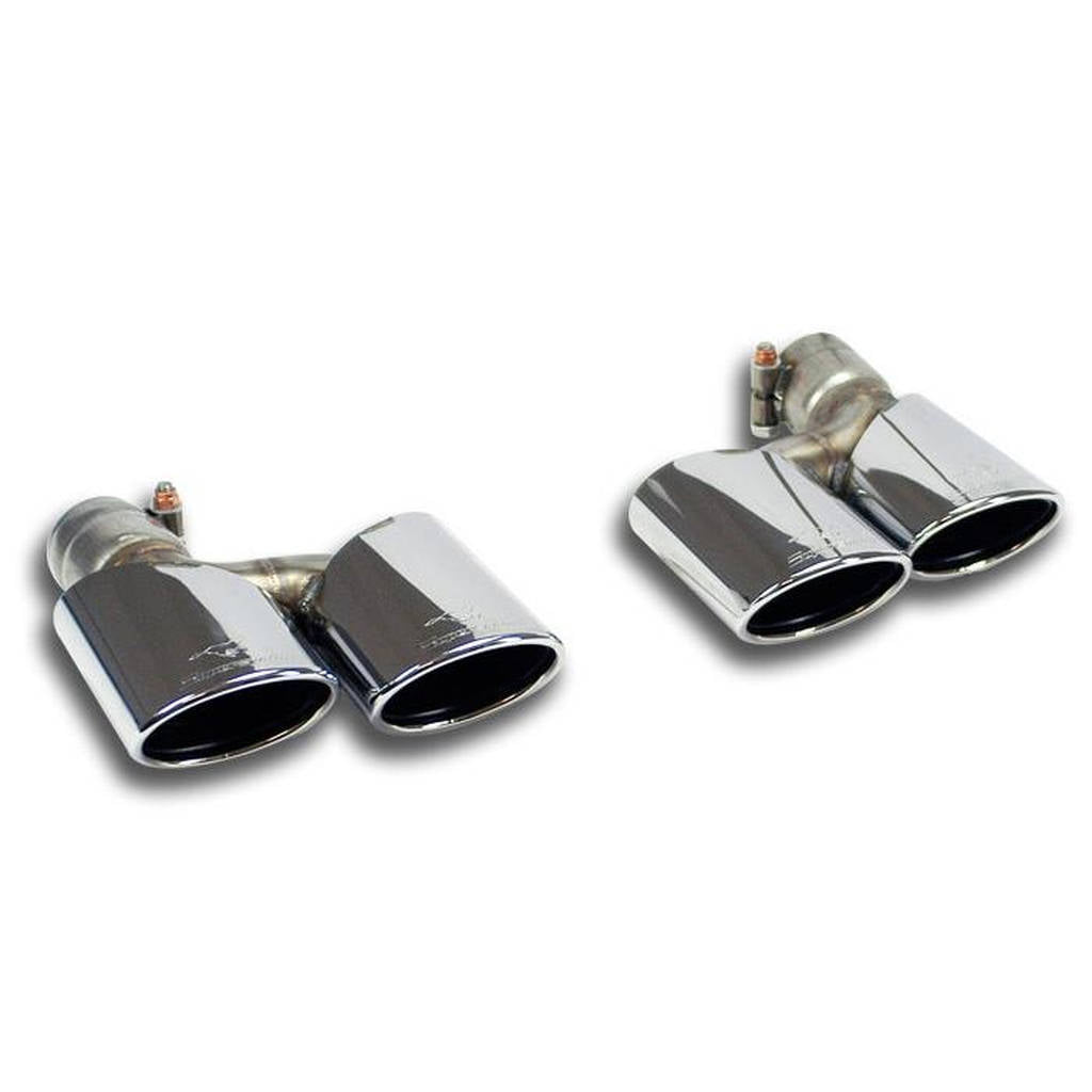 SUPERSPRINT 847627 Endpipe kit Right - Left 120x80 MERCEDES-Benz C204 C Coupè Photo-0 