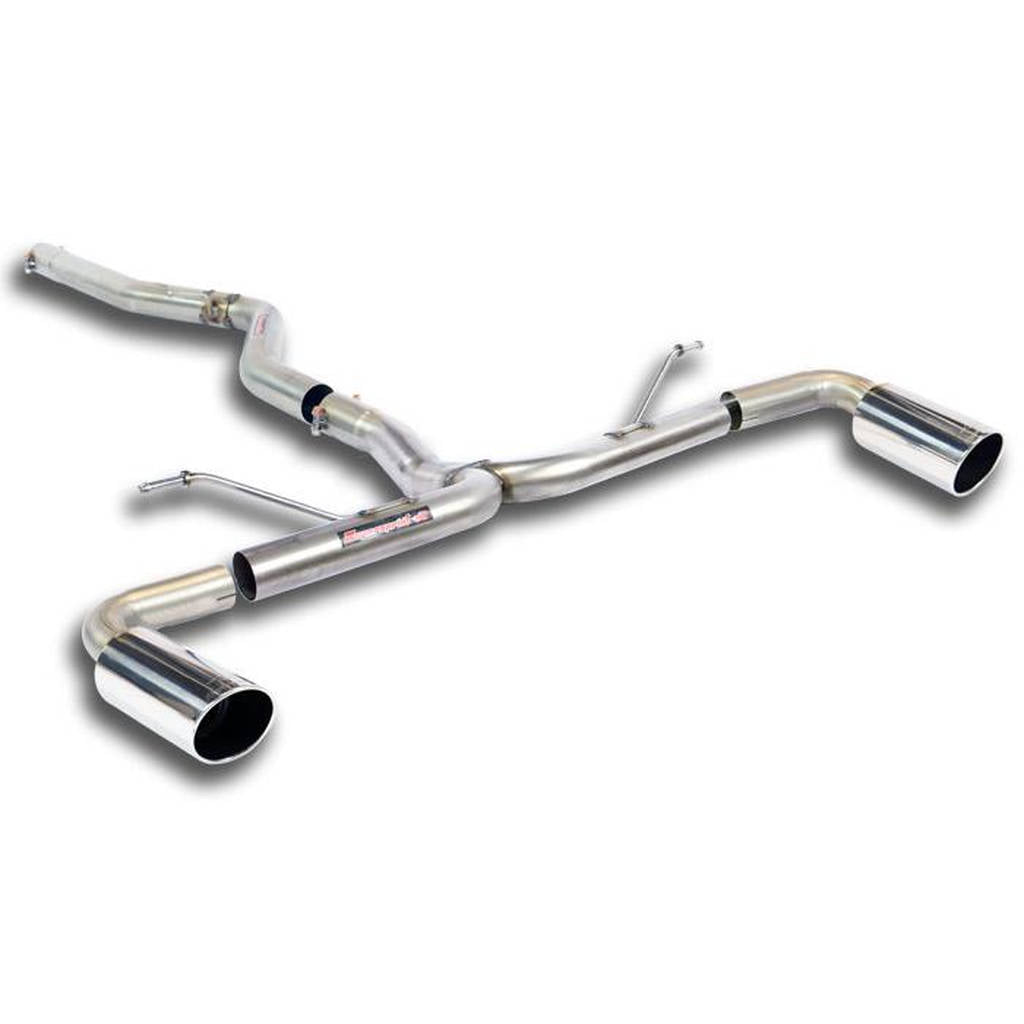 SUPERSPRINT 523814 Connecting pipe + rear pipe Right O90 - Left O90 BMW F30/F31 2012 -> 2015 Photo-0 