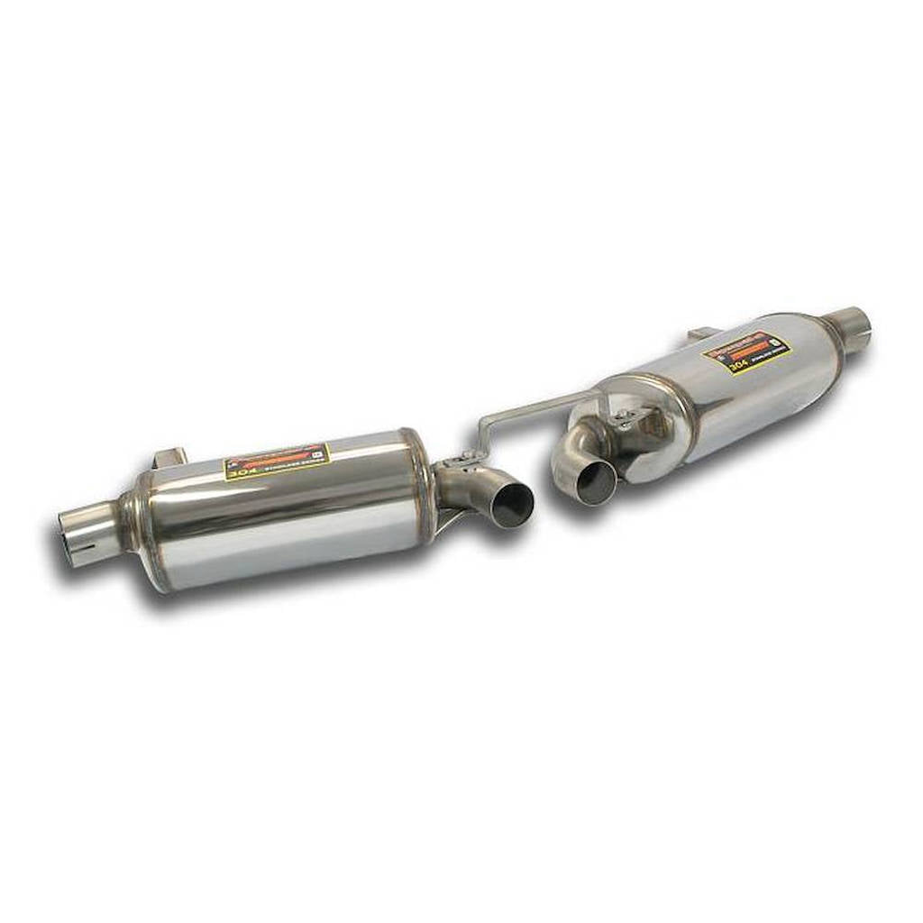 SUPERSPRINT 243904 Rear exhaust Right + Left "Racing" PORSCHE CAYMAN (Serie 987) Photo-0 