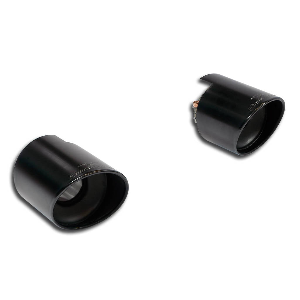 SUPERSPRINT 891244 Endpipe kit Right - Left "Black" O 120 SUBARU BRZ Photo-0 