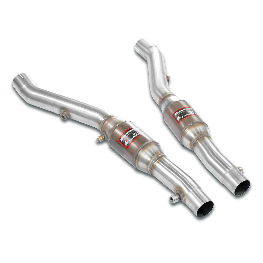 SUPERSPRINT 786802 Front Metallic Catalytic Converter (Right / Left) for BMW M5 (E38 / E39) Photo-0 