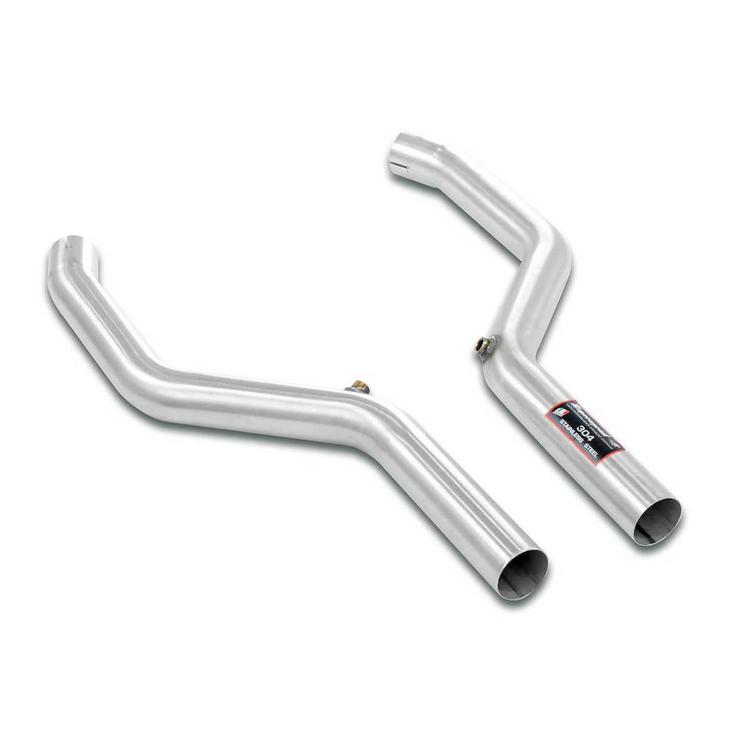 SUPERSPRINT 844912 Front pipes Right - Left - (Replaces catalytic converter) MERCEDES-Benz R230 SL AMG Photo-0 