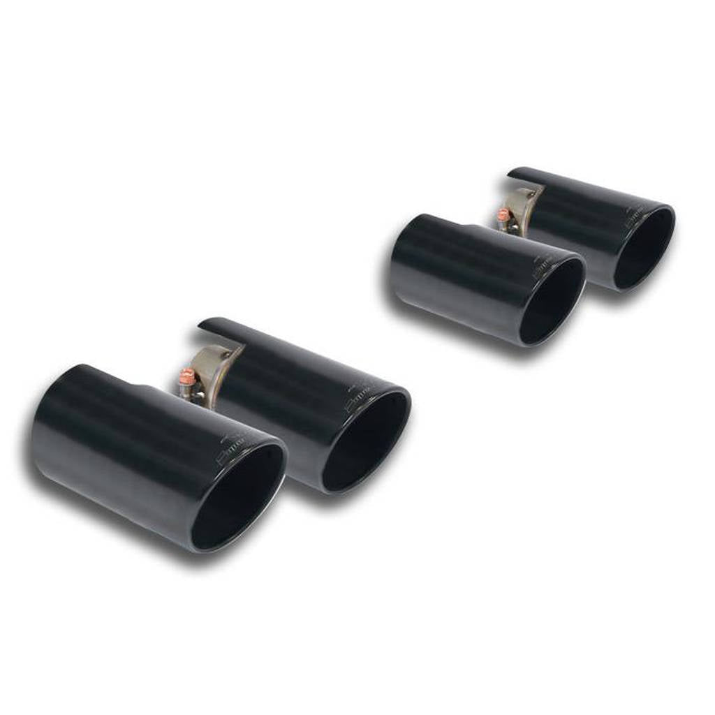SUPERSPRINT 989676 Endpipes kit "Black" OO90 Right - OO90 Left BMW F80 M3 Photo-0 