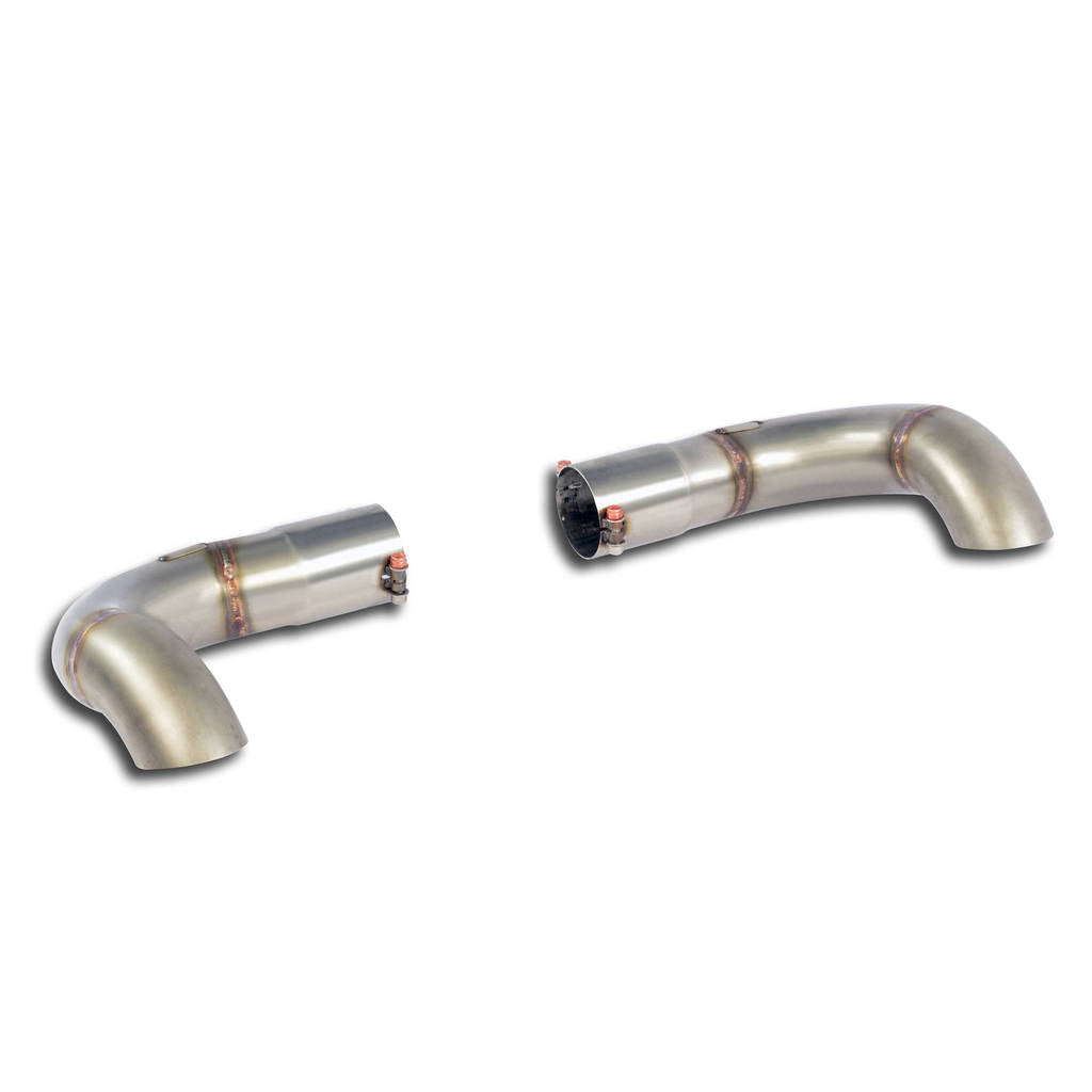 SUPERSPRINT 721414 Exit pipes kit Right - Left for OEM bumper + diffuser MERCEDES-Benz W166 ML/GLE Photo-0 