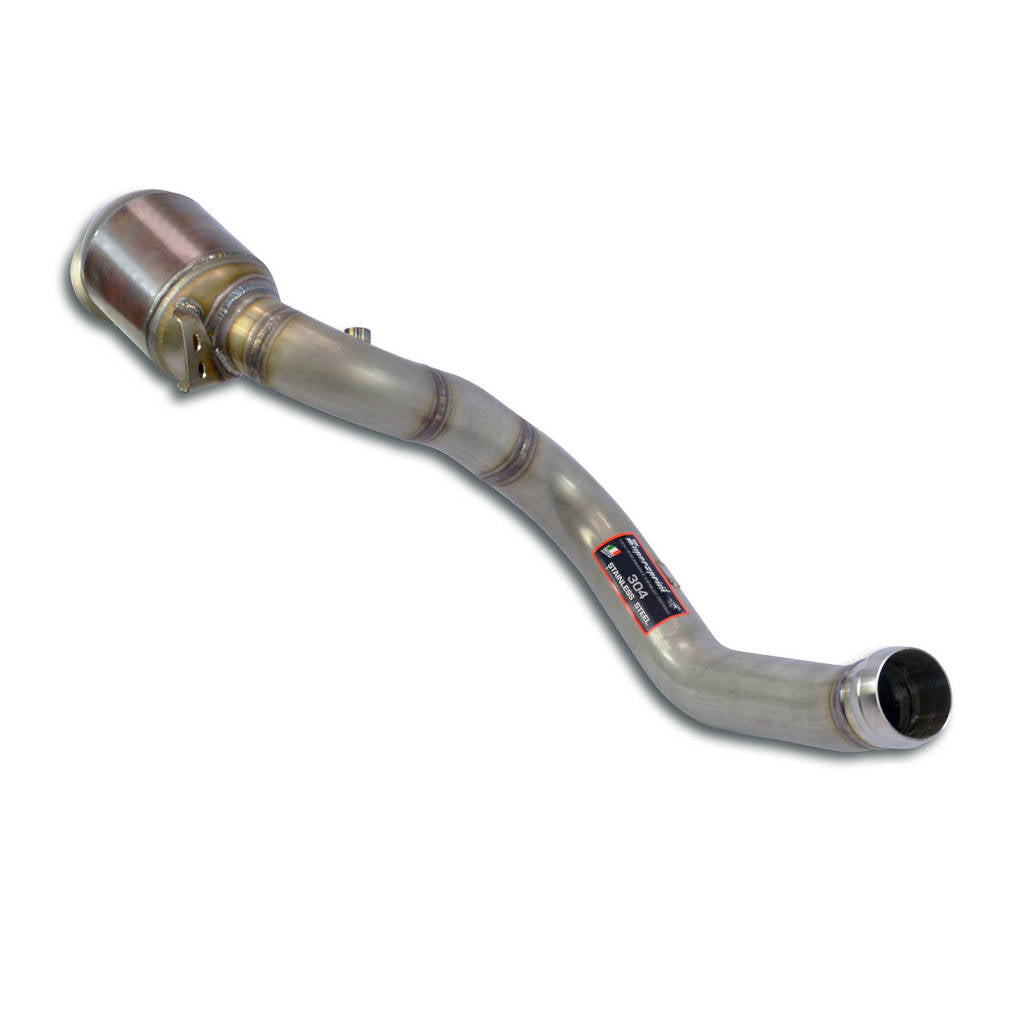 SUPERSPRINT 721921 Downpipe Right + Metallic pre-catalytic converter - (Replaces 2°catalytic convert Photo-0 