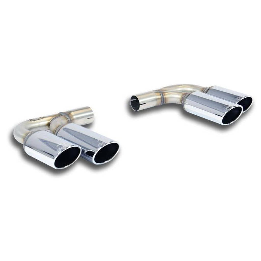 SUPERSPRINT 766727 Endpipe kit Right + Left 4 exit 90x70 AUDI TT 2a serie (Typ 8J) '07 -> Photo-0 