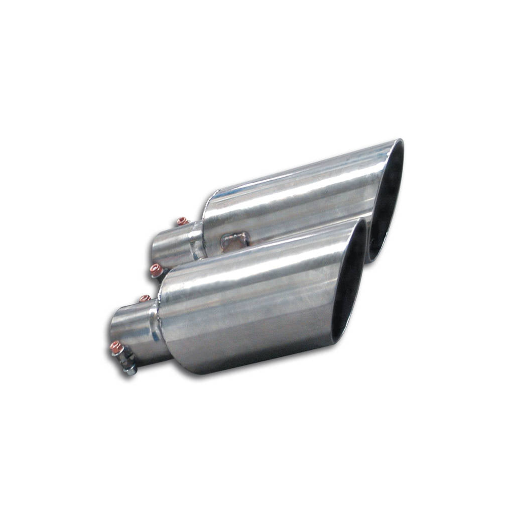 SUPERSPRINT 350426 Endpipes kit OO120 - Central exit - (For OEM rear bumper) LAMBORGHINI Photo-0 