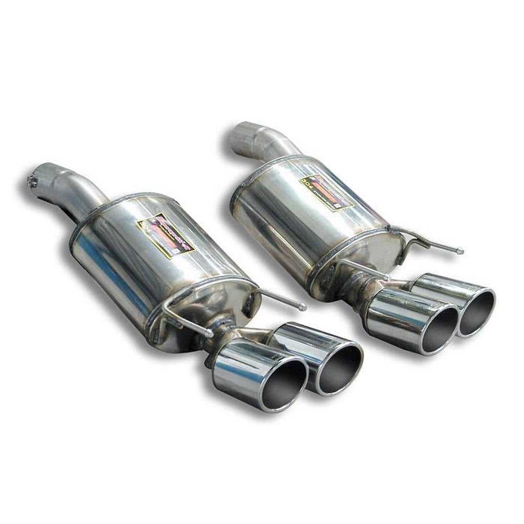 SUPERSPRINT 530724 Rear exhaust Racing Right OO 100 - Left OO 100. CORVETTE Photo-0 