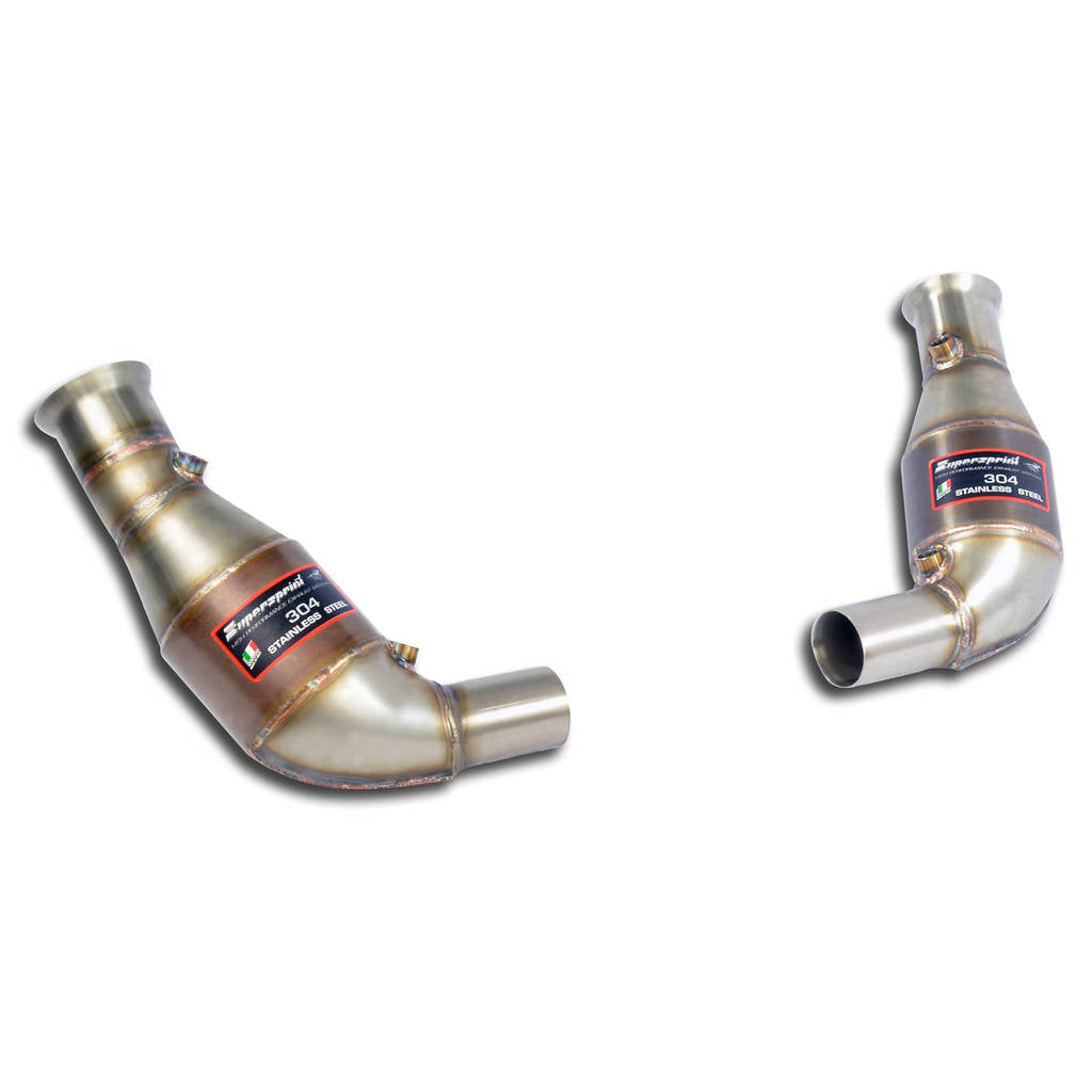 SUPERSPRINT 245802 Metallic catalytic converter Right - Left WRC PORSCHE 911 (Serie 997.1) Photo-0 