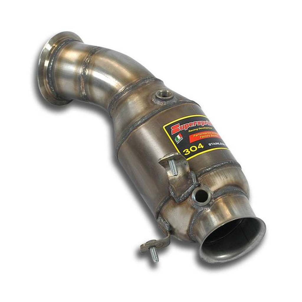 SUPERSPRINT 988541 Downpipe kit + Metallic catalytic converter 200CPSI BMW F20/F21 -> 2015 Photo-0 