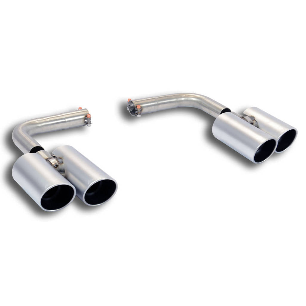 SUPERSPRINT 986156 Endpipe kit "Satin" Right OO90 - Left OO90 BMW F26 X4 Photo-0 