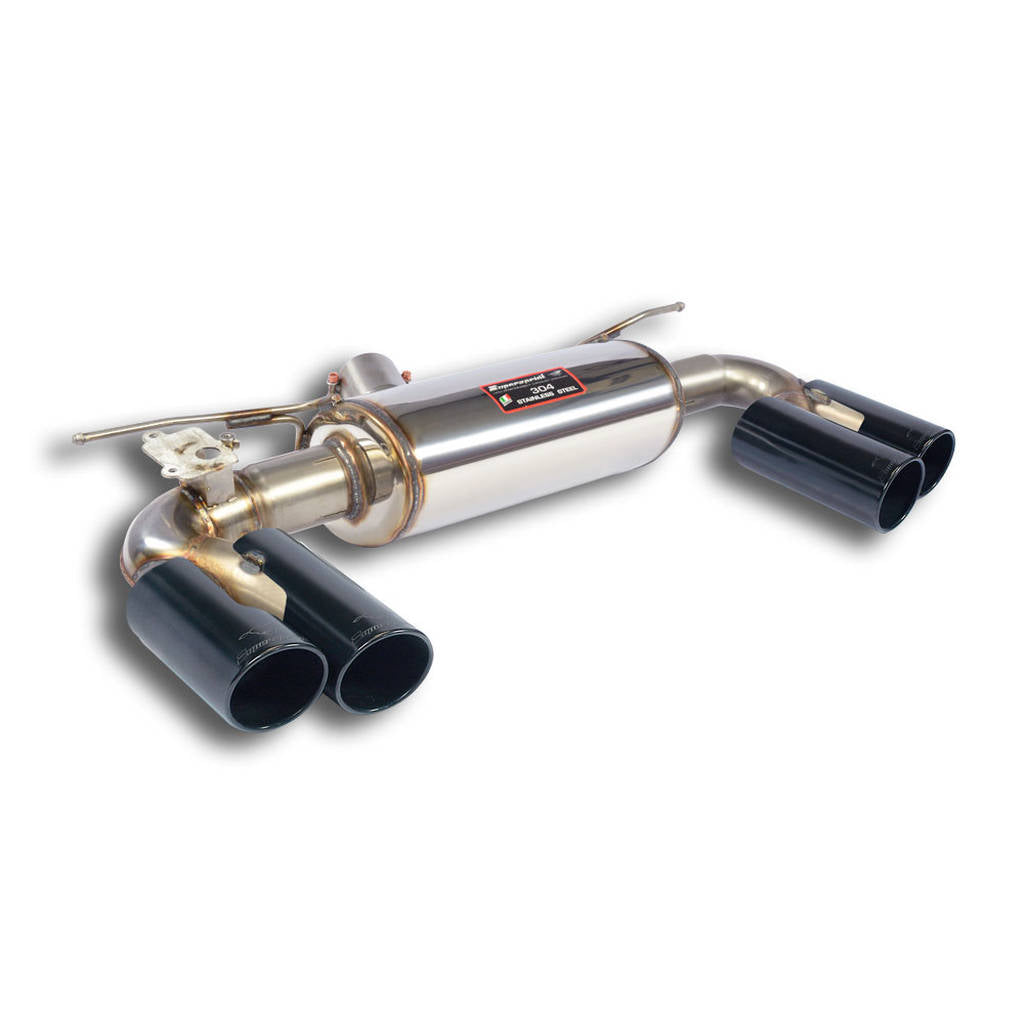 SUPERSPRINT 523646 Rear exhaust OO80 Right + OO80 Left with valve "Black" BMW M2 Photo-0 