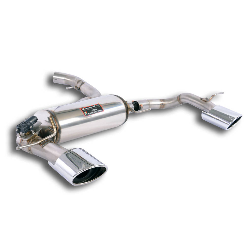 SUPERSPRINT 775805 Rear exhaust Right - Left 150x105 with valve AUDI RS Q3 Photo-0 