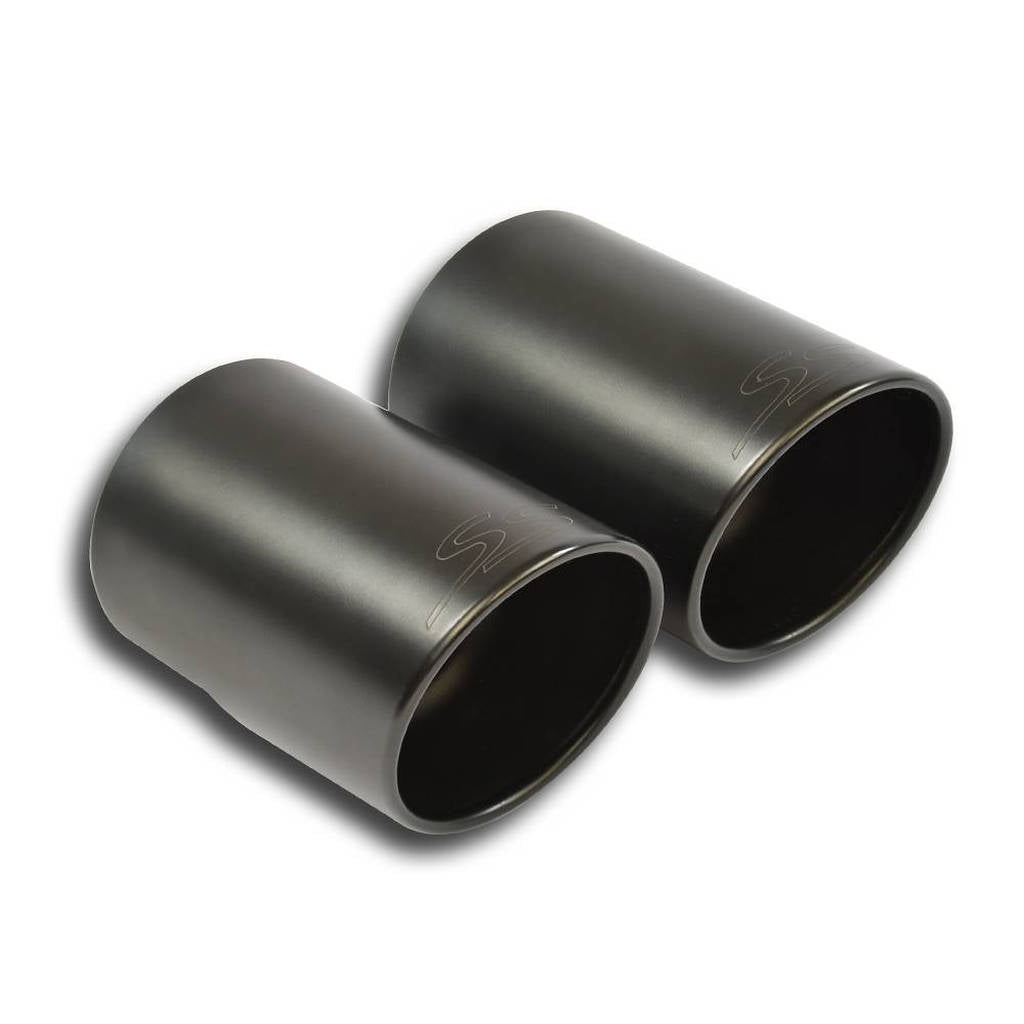 SUPERSPRINT 248076 Endpipe kit Black OO100 PORSCHE 911 (Serie 991.1) Photo-0 