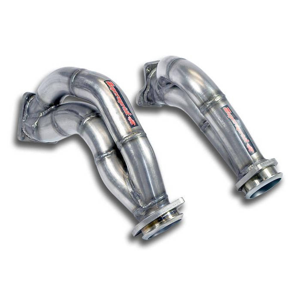 SUPERSPRINT 849811 Turbo downpipe kit Right - Left - AISI 310S steel MERCEDES-Benz C218 CLS AMG Photo-0 