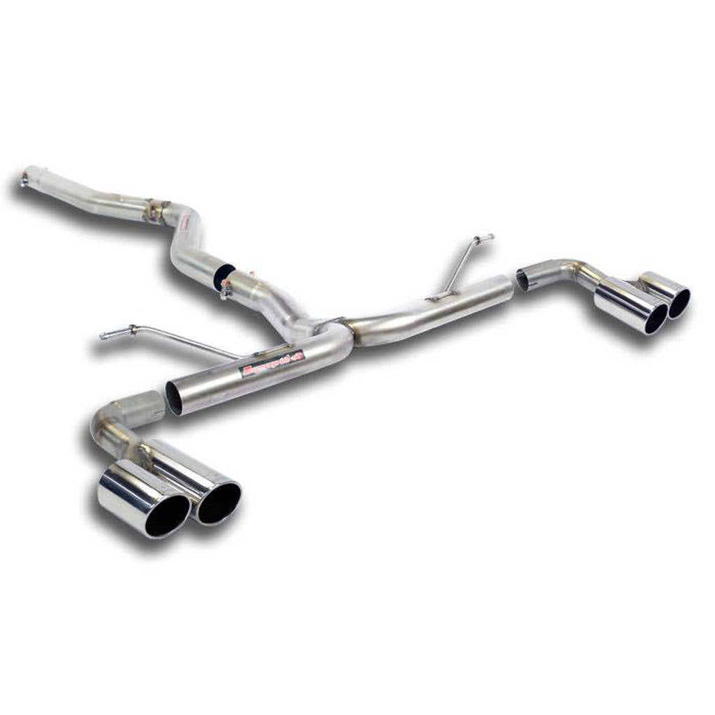 SUPERSPRINT 522116 Connecting pipe + rear pipe RightOO80 - LeftOO80 BMW F30/F31 2012 -> 2015 Photo-0 