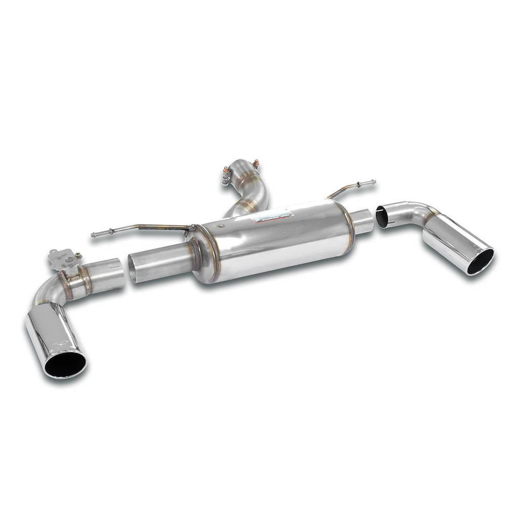 SUPERSPRINT 522524 Rear exhaust Right O100 - Left O100 with valve BMW F30/F31 2012 -> 2015 Photo-0 