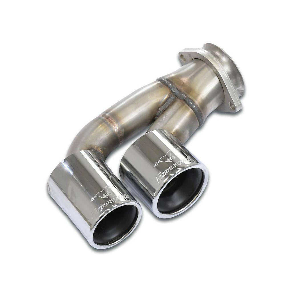 SUPERSPRINT 244436 Endpipe Left OO 90 - 80 PORSCHE 911 (Serie 997.1) Photo-0 
