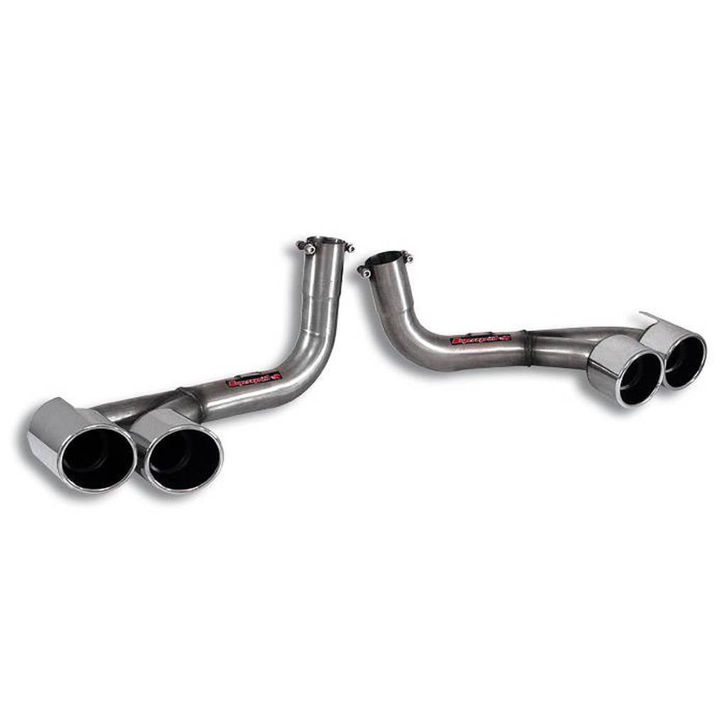 SUPERSPRINT 391326 Endpipe kit Right OO 100 + Left OO 100. FERRARI Photo-0 