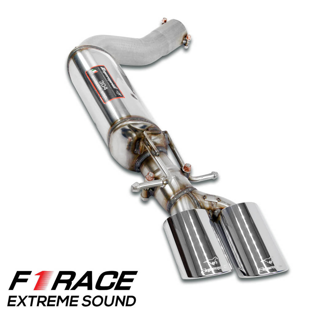 SUPERSPRINT 848357 Rear exhaust Left "F1 Race" 120x80 MERCEDES-Benz W212 E AMG Photo-0 