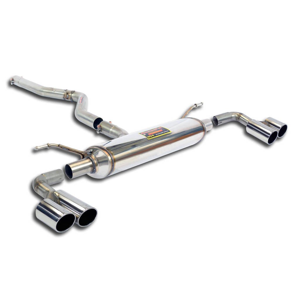 SUPERSPRINT 521706 Connecting pipe + rear exhaust Right OO80 - Left OO80 BMW F20/F21 LCI 2016 -> Photo-0 