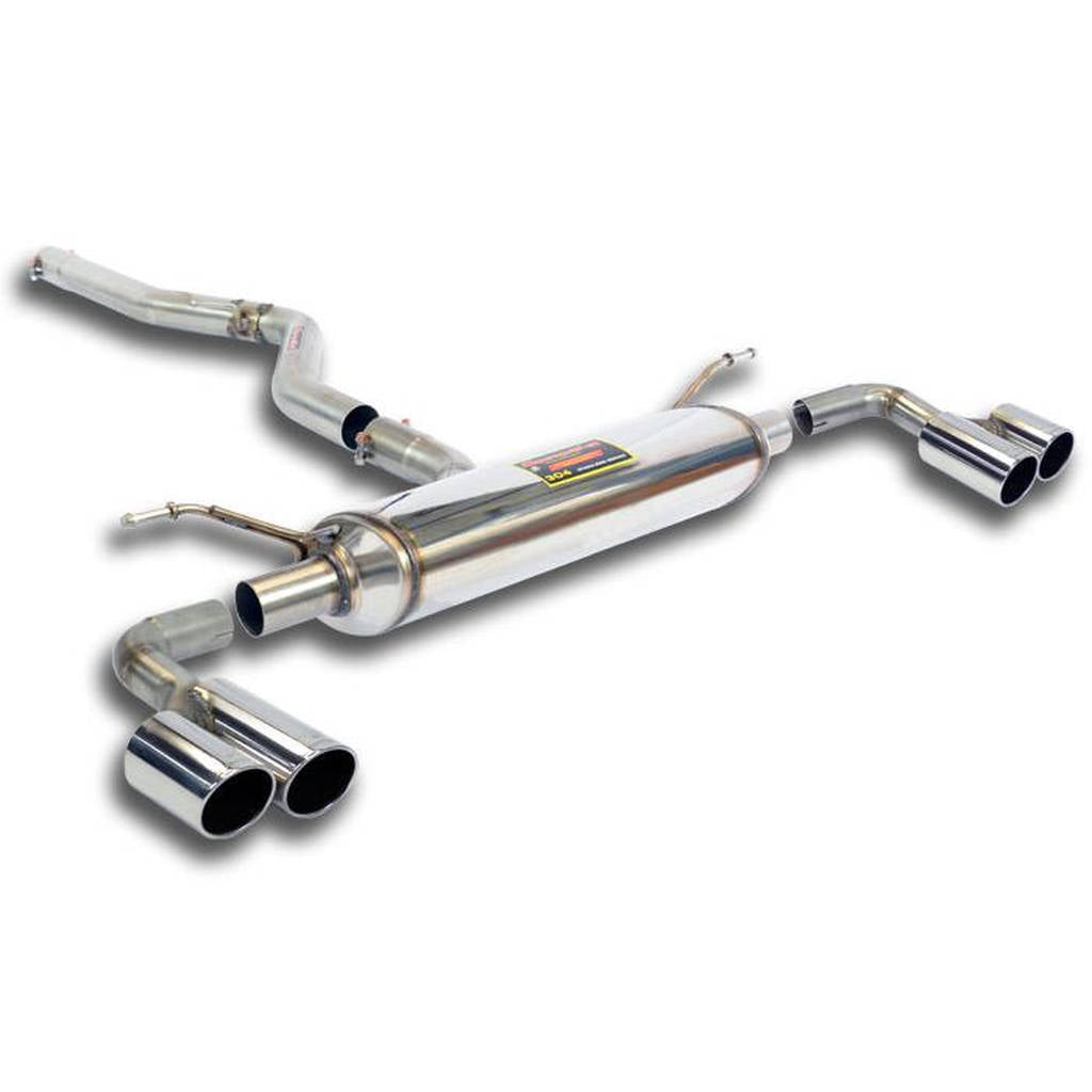 SUPERSPRINT 522106 Connecting pipe + rear exhaust Right OO80 - Left OO80 BMW F30/F31 2012 -> 2015 Photo-0 