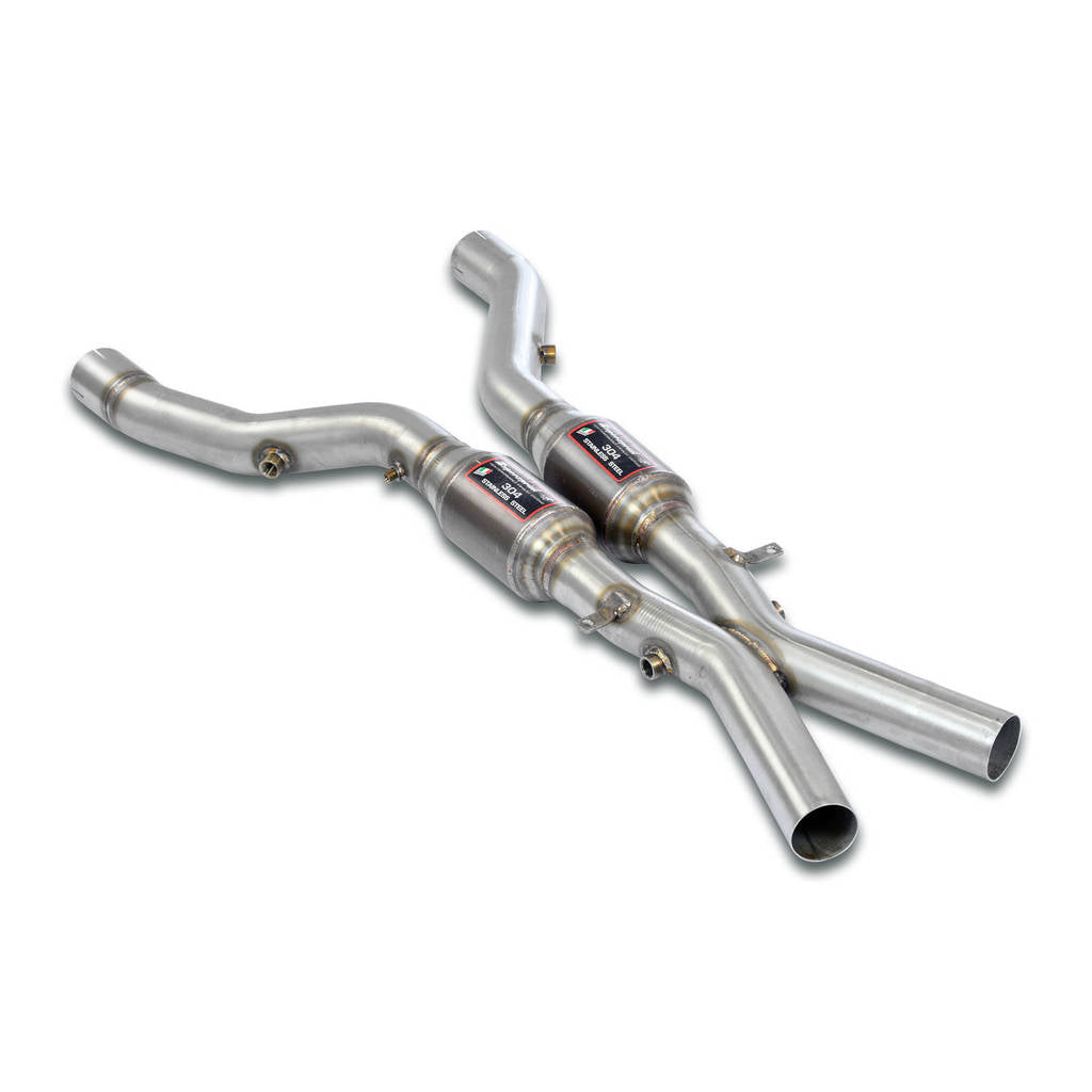 SUPERSPRINT 789502 Front pipe with Metallic catalytic converter Right + Left Alpina Roadster Photo-0 