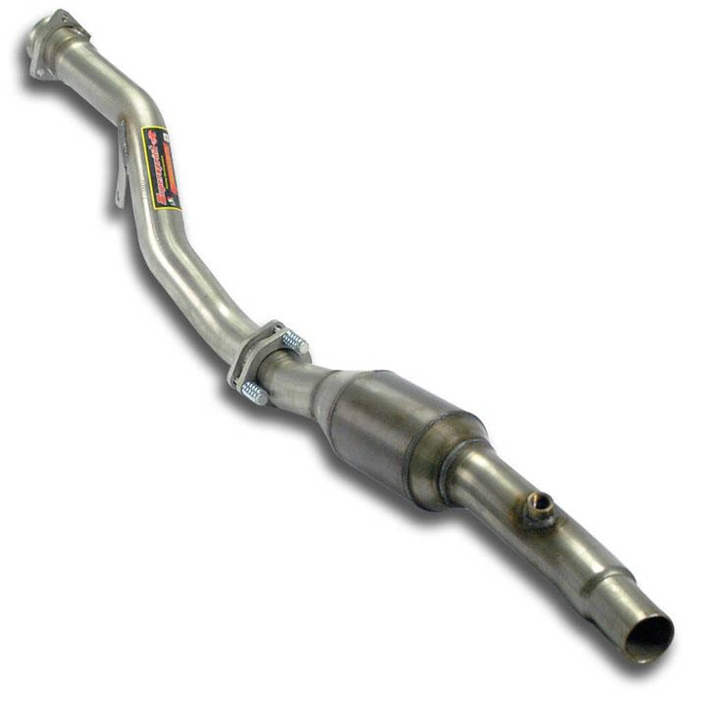 SUPERSPRINT 762941 Downpipe Left+ Metallic catalytic converter AUDI A6 C5 Typ 4B ALLROAD '99 -> '05 Photo-0 