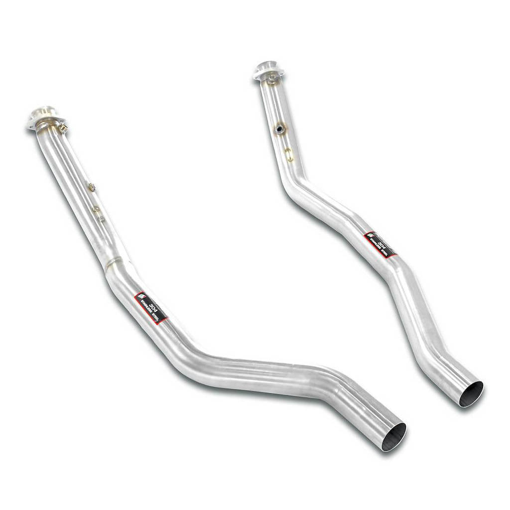 SUPERSPRINT 849411 Turbo downpipe kit Right - Left (Replaces catalytic converter) MERCEDES-Benz W166 ML/G Photo-0 