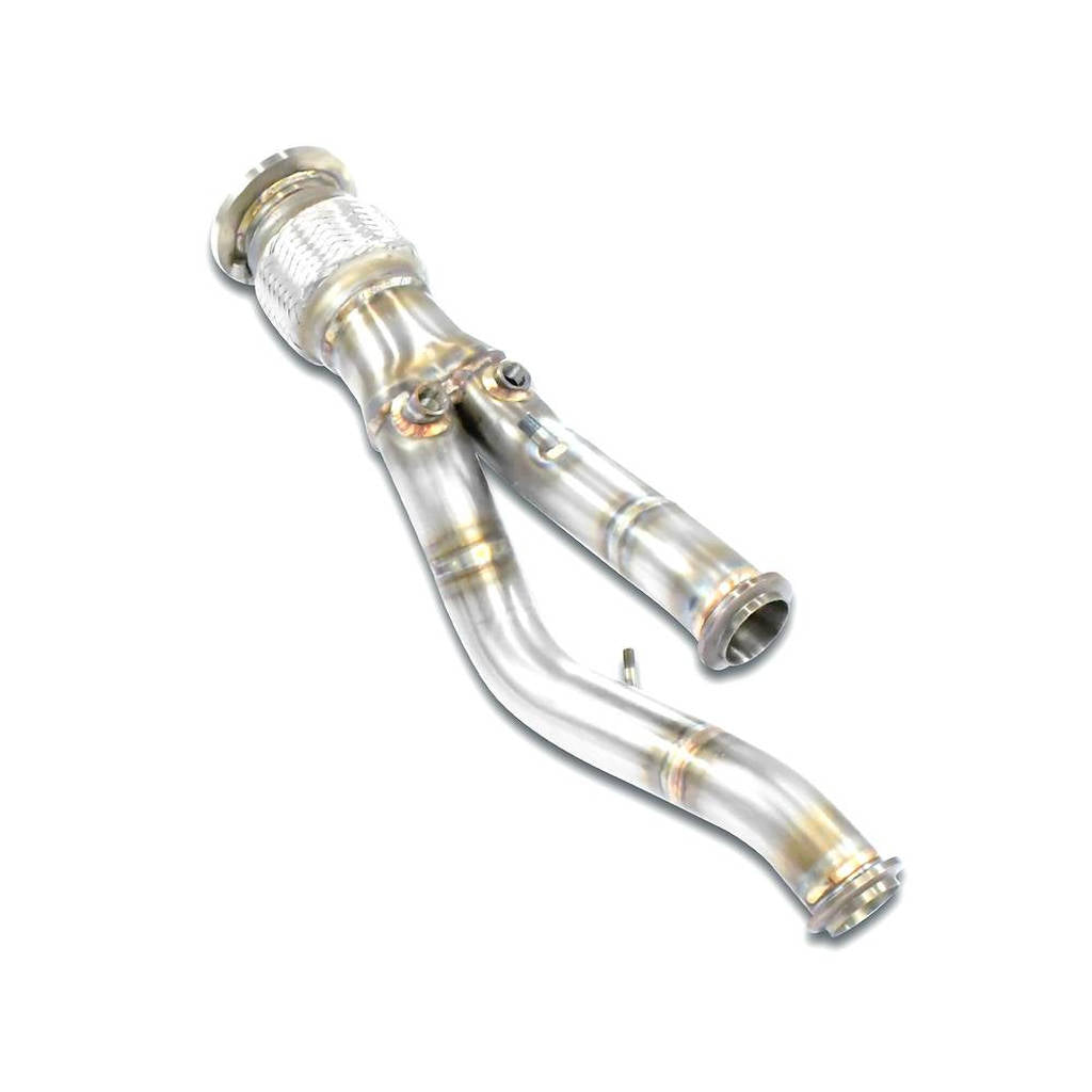 SUPERSPRINT 350612 Connecting "Y-Pipe" right - (Replaces catalytic converter) LAMBORGHINI Photo-0 