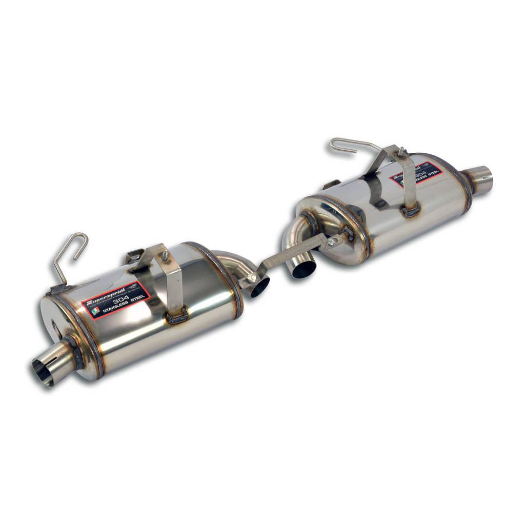 SUPERSPRINT 241504 Rear exhaust Right + Left "Racing" PORSCHE BOXSTER (Serie 986) Photo-0 