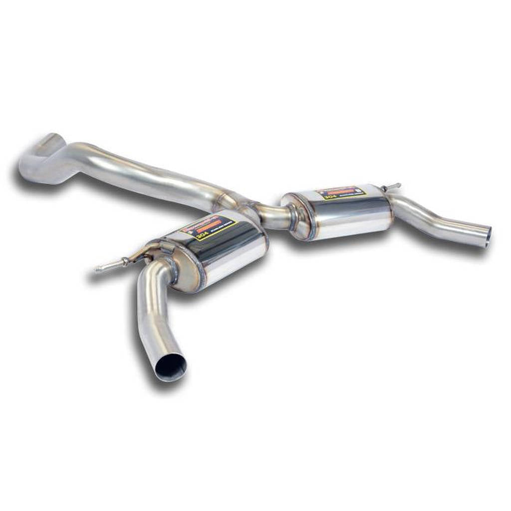SUPERSPRINT 874734 Rear exhaust Right - Left "Racing" RENAULT CLIO IV ('12->) Photo-0 