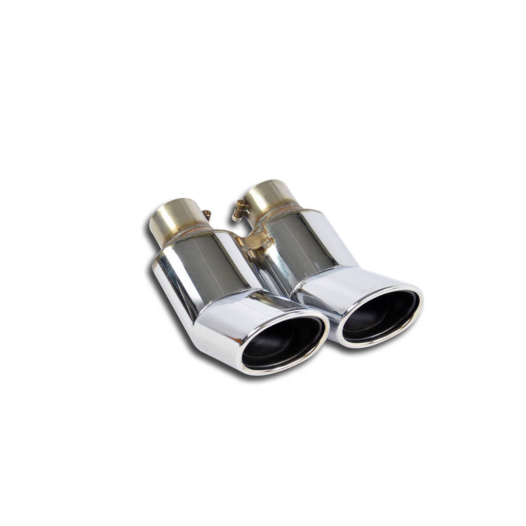 SUPERSPRINT 510417 Tail pipe kit DTM 120 x 80 Stainless steel VIPER GTS Photo-0 