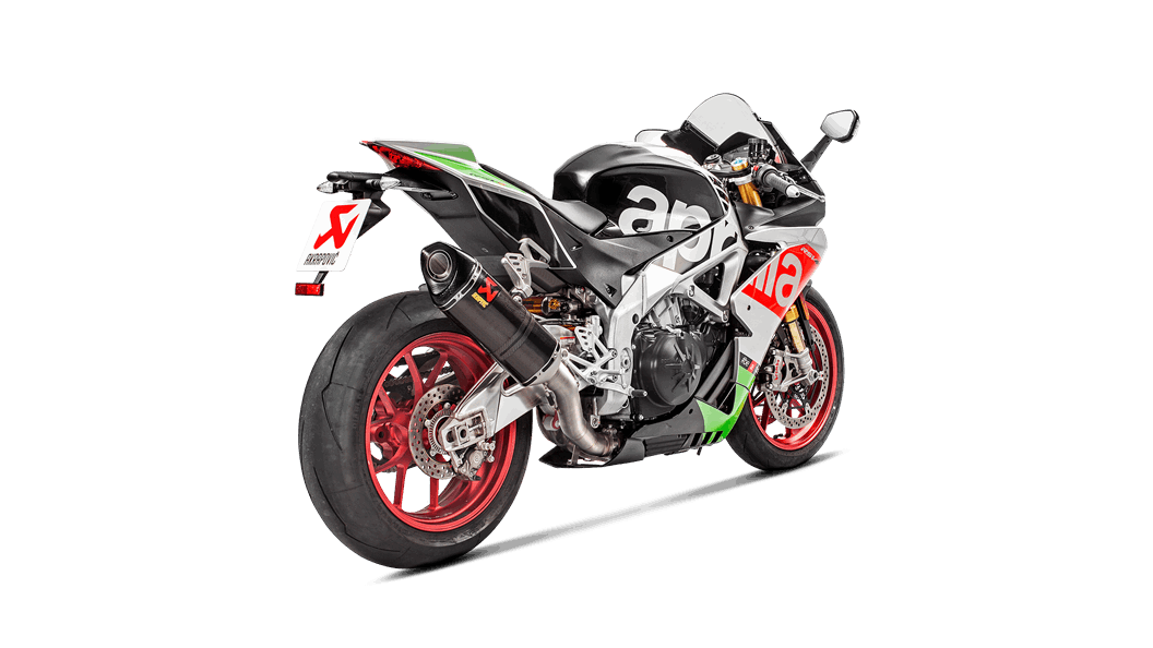 AKRAPOVIC S-A10SO9-RC Slip-On Line (Carbon) Aprilia RSV4 2017-2019 Photo-2 