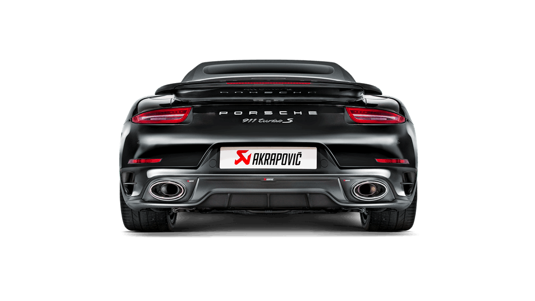 AKRAPOVIC DI-PO/CA/2 Rear Carbon Fiber Diffuser PORSCHE 911 Turbo/Turbo S (991) 2014-2015 ABE Type Approval Photo-4 