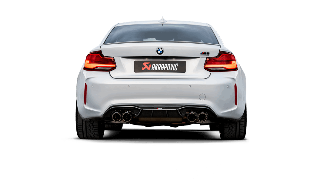 AKRAPOVIC S-BM/T/3H Slip-On Line (Titanium) BMW M2 COMPETITION/M2 CS (F87N) - OPF/GPF 2018-2020 ECE Type Approval Photo-4 