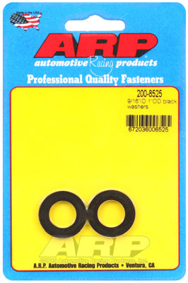 ARP 200-8525 Washer Kit 9/16" ID 1" OD black oxide washers Photo-0 