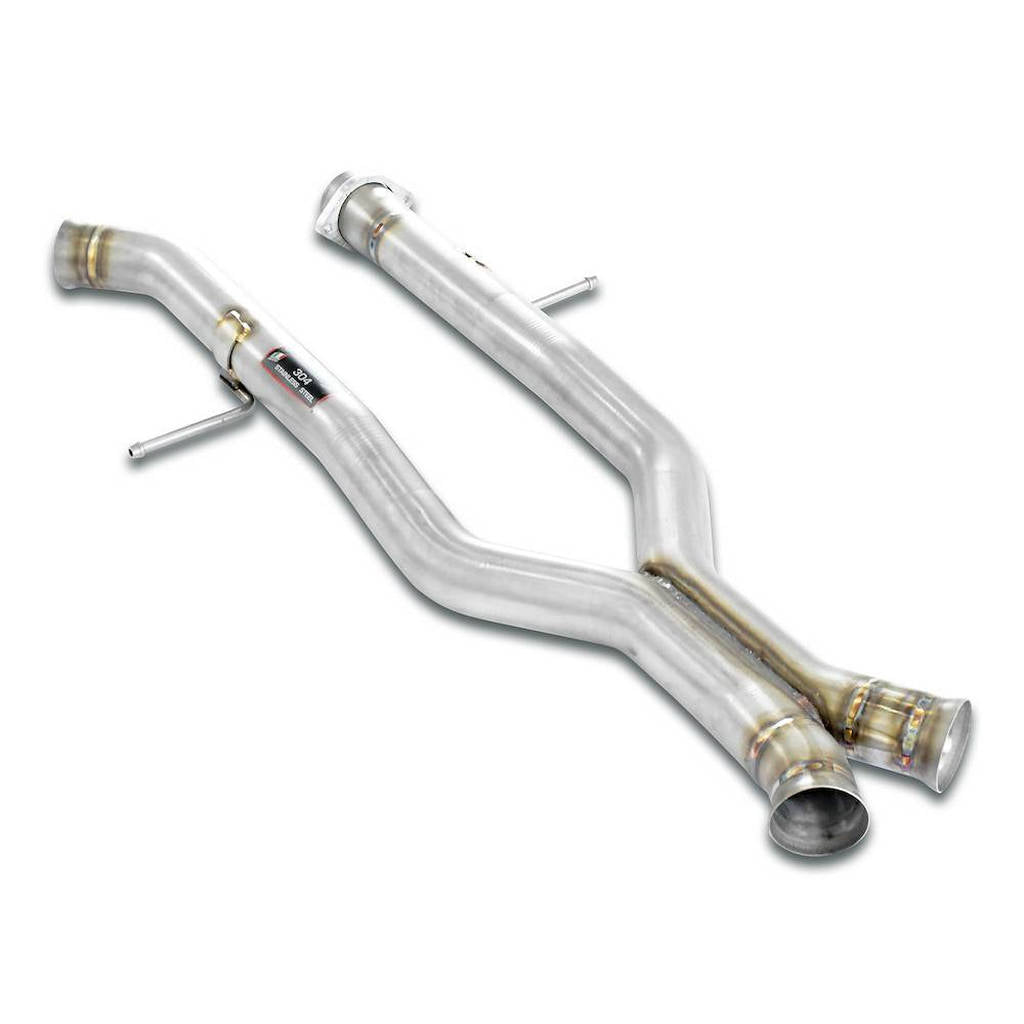 SUPERSPRINT 846813 Centre exhaust + "X-Pipe" MERCEDES-Benz W164 ML AMG Photo-0 