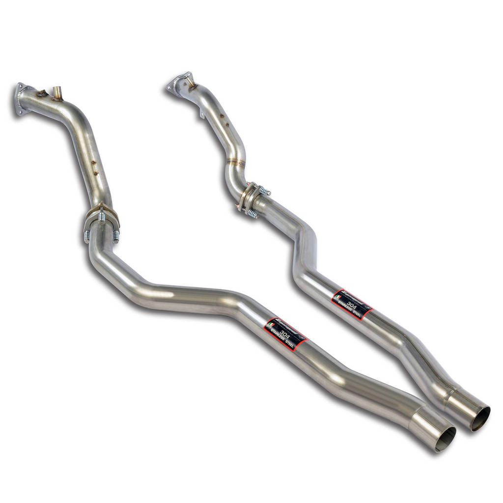 SUPERSPRINT 767112 Downpipe kit Right + Left - (Replaces catalytic converter) AUDI A5 S5 '07 -> Photo-0 