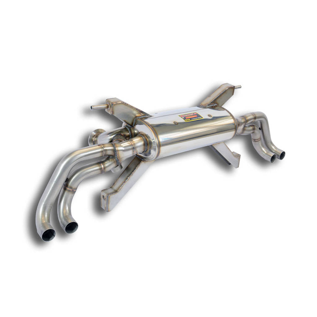 SUPERSPRINT 768354 Rear exhaust with valves Right - Left 4 exits - (Replaces the main catalytic conv Photo-0 