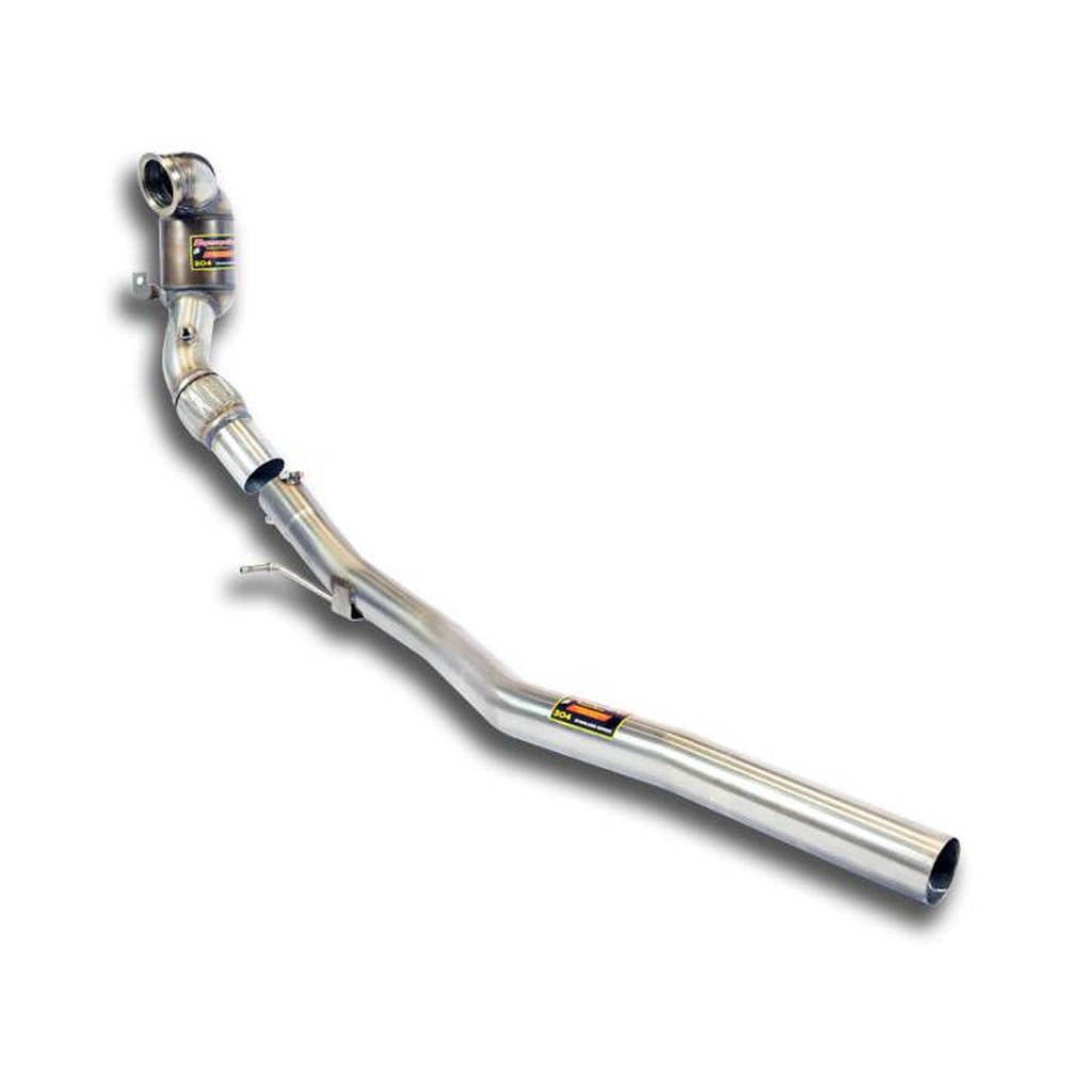 SUPERSPRINT 775041 Turbo downpipe kit with Metallic catalytic converter 200 CPSI EURO5 AUDI TT QUATT Photo-0 