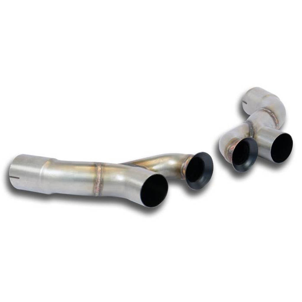 SUPERSPRINT 247333 Exit "Y-Pipe" kit Right - Left for OEM endpipe PORSCHE 911 (Serie 991.1) Photo-0 