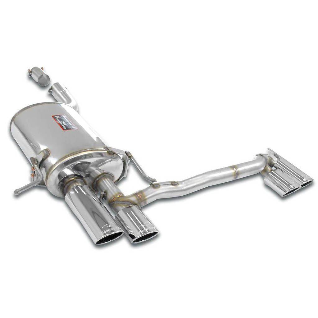 SUPERSPRINT 843347 Rear exhaust kit 4 exits 90x70 MERCEDES-Benz W203 C Photo-0 