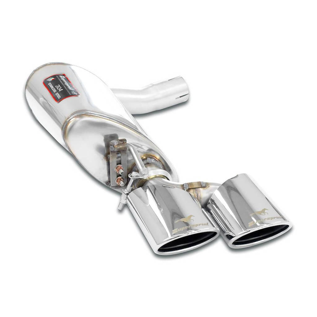 SUPERSPRINT 844127 Rear exhaust Left 120 x 80 MERCEDES-Benz R230 SL Photo-0 