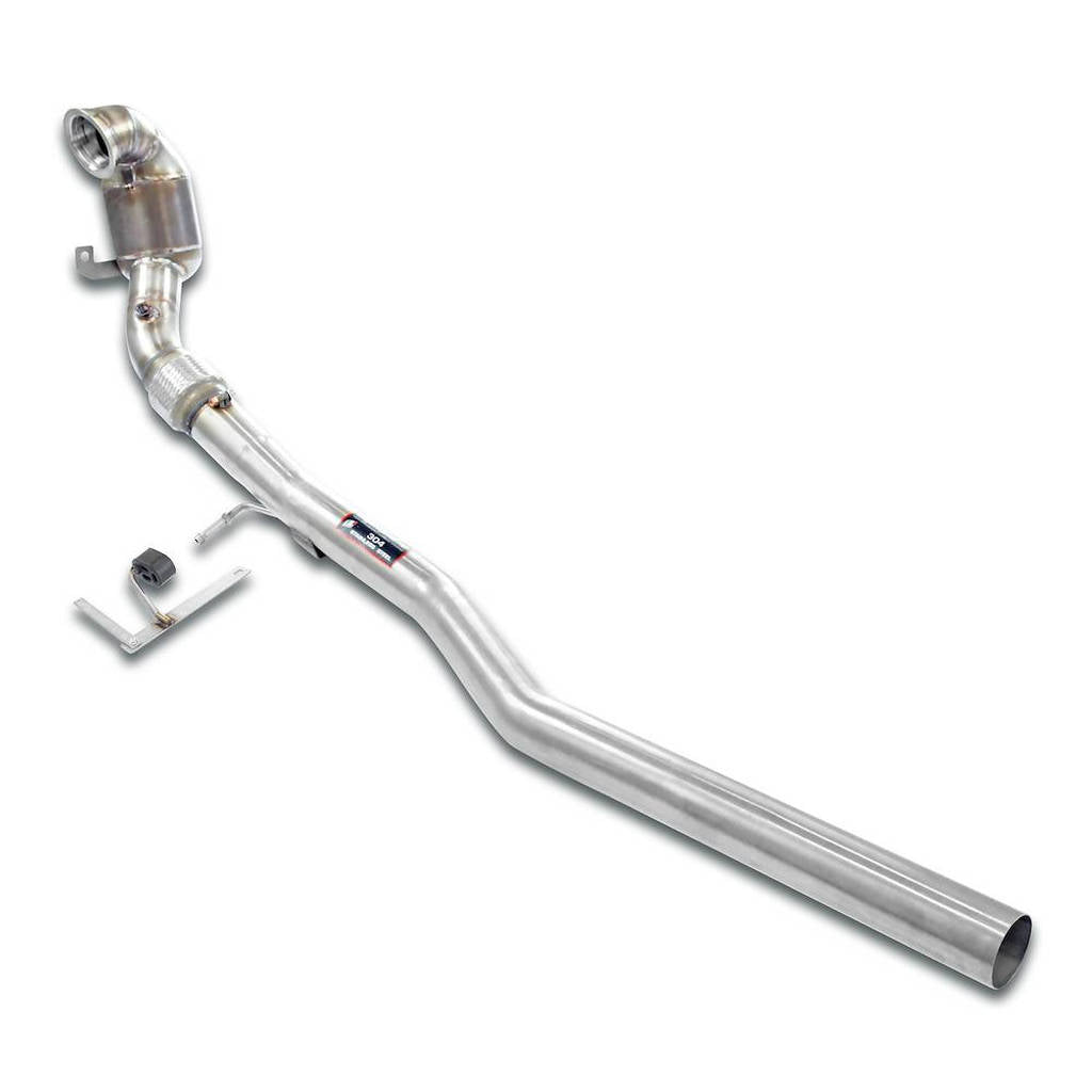 SUPERSPRINT 771821 Turbo downpipe kit + Metallic WRC 100 CPSI catalytic converter AUDI A3 8V S3 '13 Photo-0 