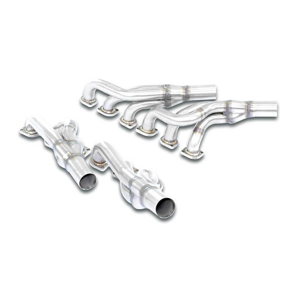 SUPERSPRINT 788001 Manifold Right + Left - (Left Hand Drive) - Replaces catalytic converter BMW E65 Photo-0 